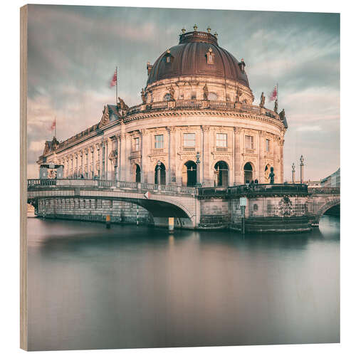 Wood print Bode Museum Berlin