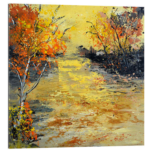 Gallery Print Herbstlicher Teich