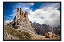 Gerahmter Kunstdruck Vajolet Türme