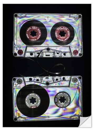 Wall sticker Vintage cassette tape