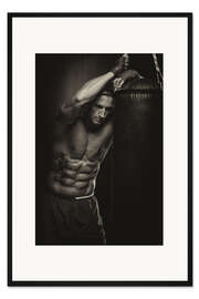 Gerahmter Kunstdruck Atempause