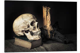 Galleritryk Still Life with Skull