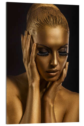 Galleritryk Fantastic Gold Make Up