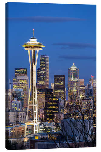 Canvas print Space Needle - Seattle