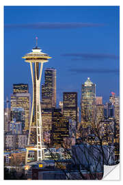 Wall sticker Space Needle - Seattle