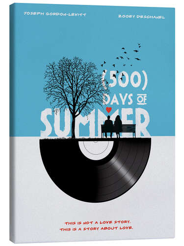 Canvas-taulu 500 days of summer