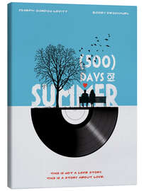 Canvas print 500 days of summer