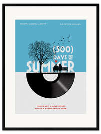 Kehystetty taidepainatus 500 days of summer