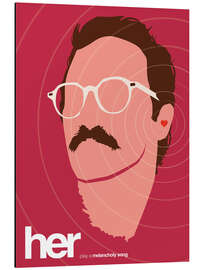 Magnettafel Her (Englisch)