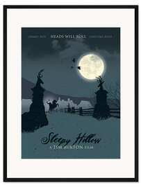 Gerahmter Kunstdruck Sleepy Hollow (Englisch)