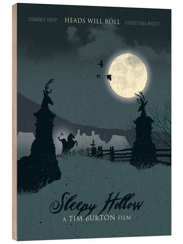 Quadro de madeira Sleepy Hollow