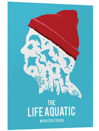 Print på skumplade The life aquatic