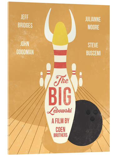 Akrylbilde The Big Lebowski (English)