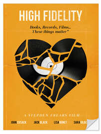 Självhäftande poster High Fidelity