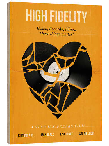 Wood print High Fidelity