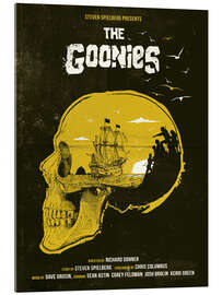 Acrylic print  The Goonies - Golden Planet Prints