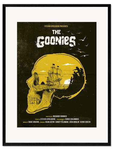 Kehystetty taidepainatus The Goonies