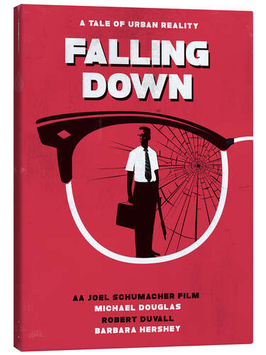 Stampa su tela Falling down