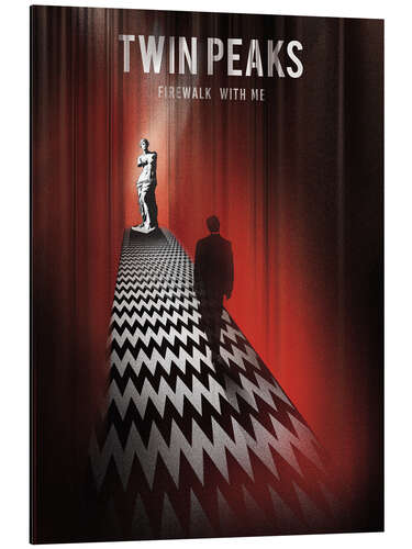 Aluminium print Twin Peaks, firewalk with me