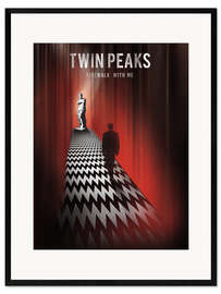 Gerahmter Kunstdruck Twin Peaks