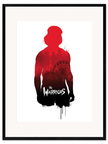 Ingelijste kunstdruk The warriors
