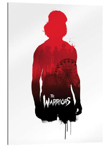 Quadro em plexi-alumínio The warriors