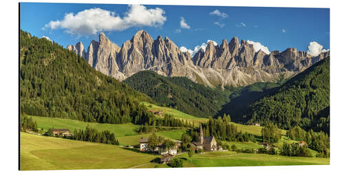 Cuadro de aluminio Funes, Tirol del sur