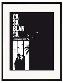 Gerahmter Kunstdruck Casablanca