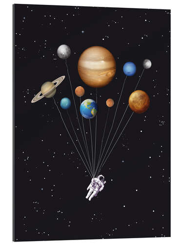 Galleriprint Space traveler