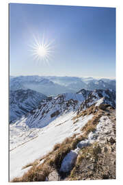 Gallery print View from Nebelhorn