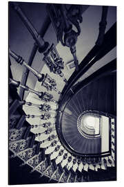 Magnettafel Schöne verzierte Wendeltreppe