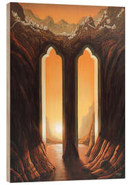 Holzbild In The Morning - Georg Huber