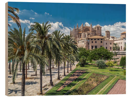 Holzbild Kathedrale "La Seu" Palma de Mallorca