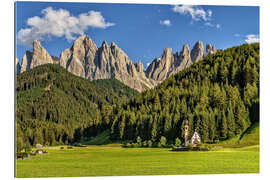 Gallery print Val di Funes, Dolomites, South Tyrol