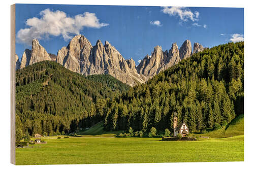 Puutaulu Val di Funes, Dolomites, South Tyrol