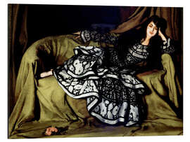 Magnettafel Marcelle Souty mit einem Rüschenkleid