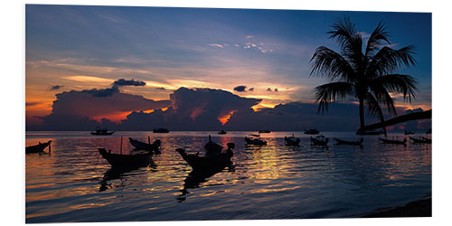 Hartschaumbild Thailand Panorama