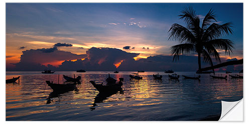 Wandsticker Thailand Panorama