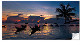 Selvklebende plakat thailand panorama