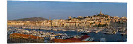 Hartschaumbild marseille Panorama