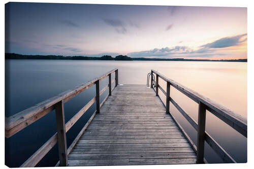 Canvas print Fine Art | Seaview in Sweden