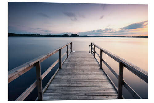 Foam board print Fine Art | Seaview in Sweden