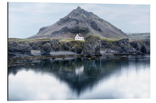 Tableau en aluminium Arnastapi - Iceland