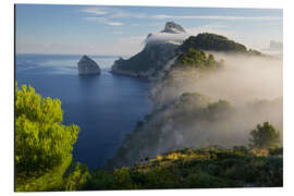 Aluminium print Mist over Mallorca