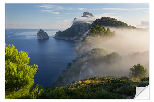 Wall sticker Mist over Mallorca