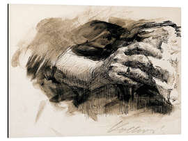 Magnettafel Handstudie