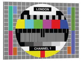 Alubild London-TV-Kanal 1 - Jaysanstudio