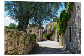 Foam board print Locanda San Vigilio Lake Garda