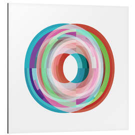 Magnettafel Symphonie in Weiß