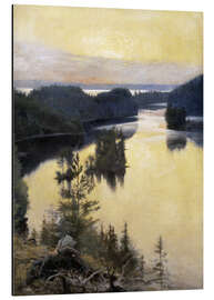 Magnettafel Kaukola Ridge bei Sonnenuntergang